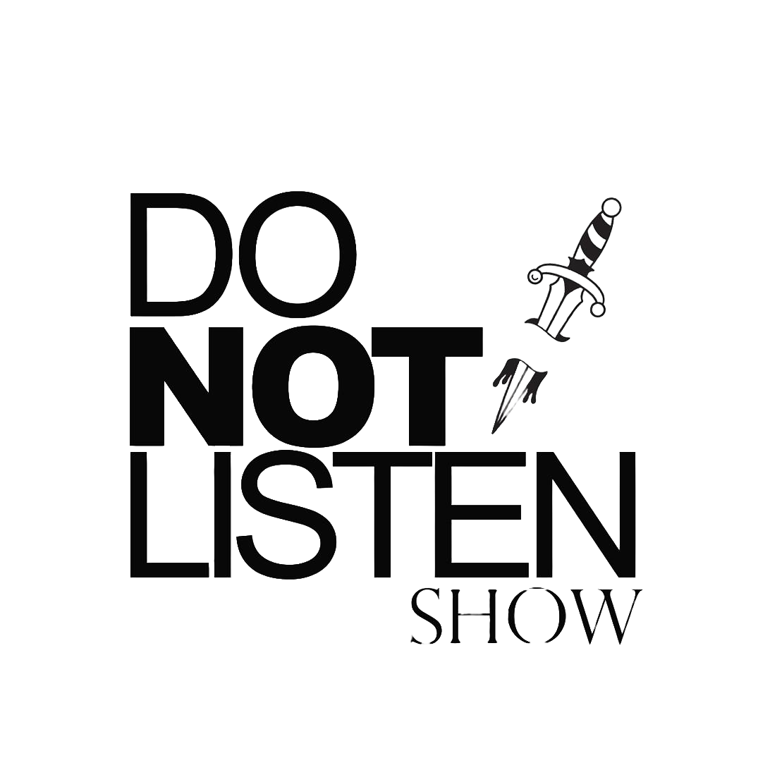 Do Not Listen Show dagger logo